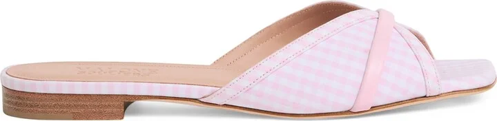 Malone Souliers Cotton-Leather Perla Sandals