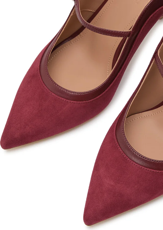 Malone Souliers Delphi 70 Suede Mules - Image 3