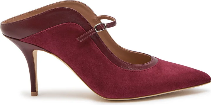 Malone Souliers Delphi 70 Suede Mules