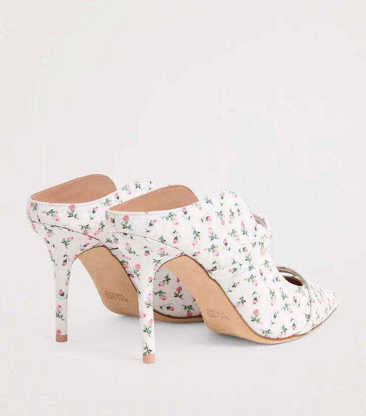 Malone Souliers Floral Maureen Mules 85 - Image 4