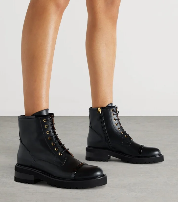 Malone Souliers Leather Bryce Ankle Boots - Image 2