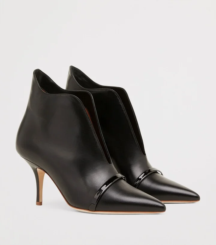 Malone Souliers Leather Cora Ankle Boots 70 - Image 3