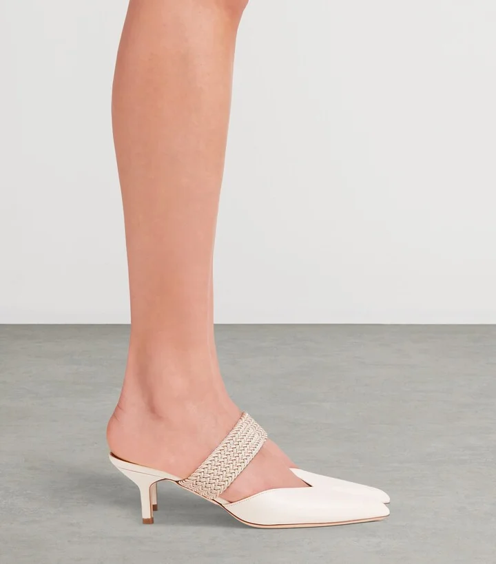 Malone Souliers Leather Maisie Mules 45 - Image 2