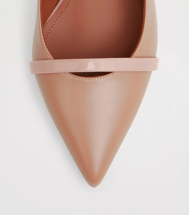 Malone Souliers Leather Marion Slingback Pumps 45 - Image 5