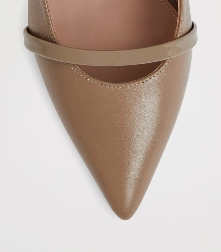 Malone Souliers Leather Maureen Heeled Mules 70 - Image 5