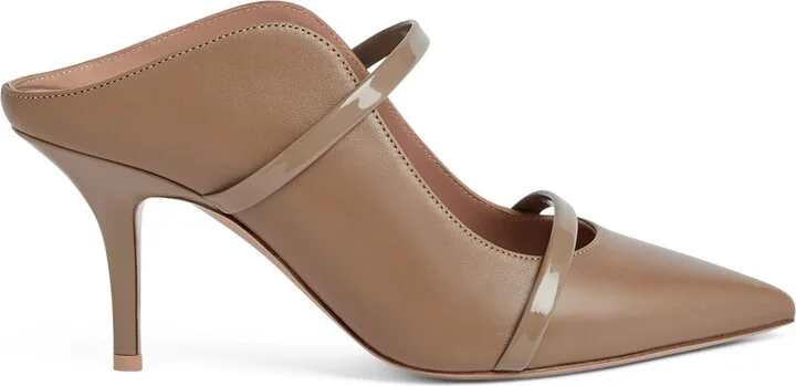 Malone Souliers Leather Maureen Heeled Mules 70