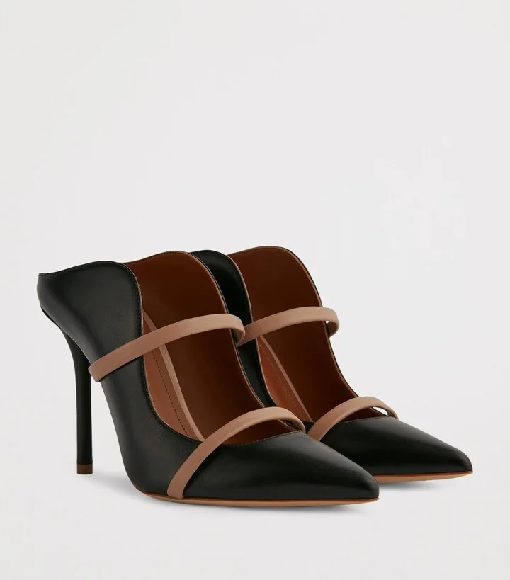 Malone Souliers Leather Maureen Mules 100 - Image 3