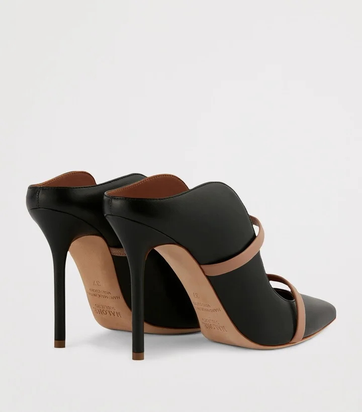 Malone Souliers Leather Maureen Mules 100 - Image 4
