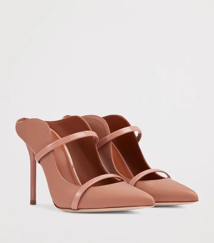 Malone Souliers Leather Maureen Mules 100 - Image 3
