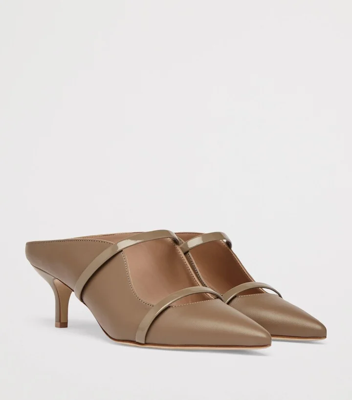 Malone Souliers Leather Maureen Mules 45 - Image 3