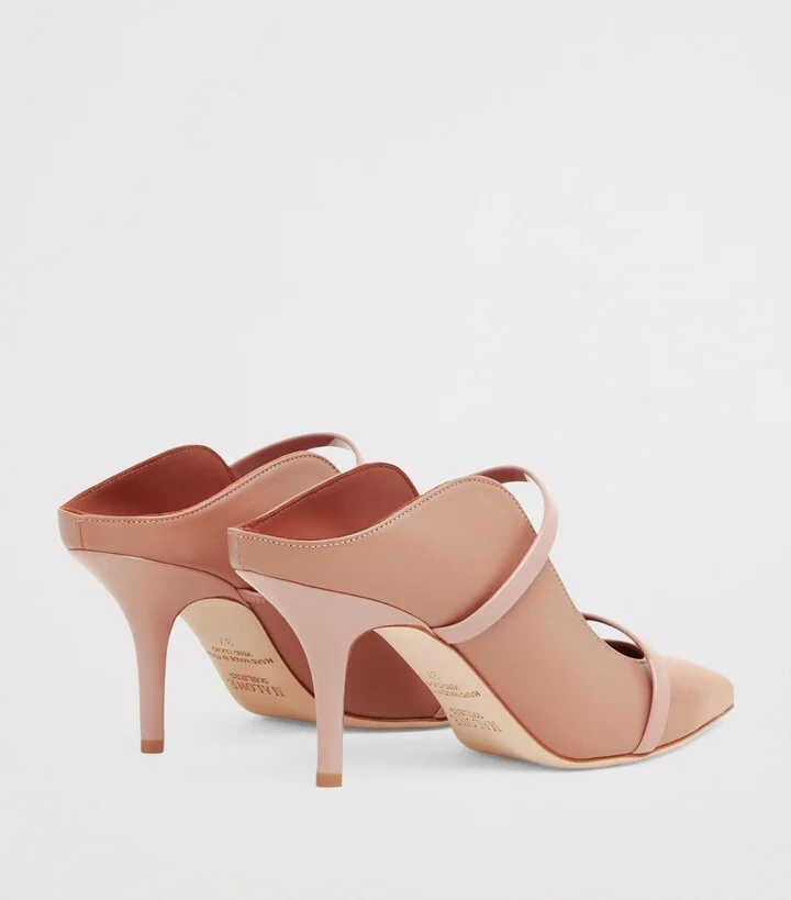 Malone Souliers Leather Maureen Mules 70 - Image 4