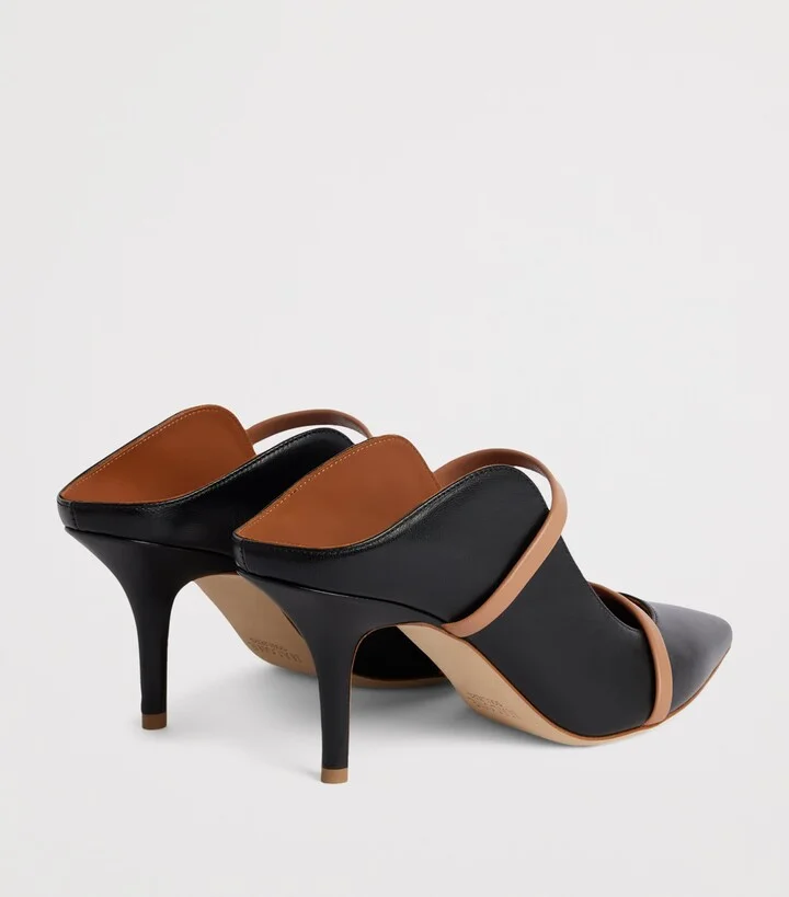 Malone Souliers Leather Maureen Mules 70 - Image 4