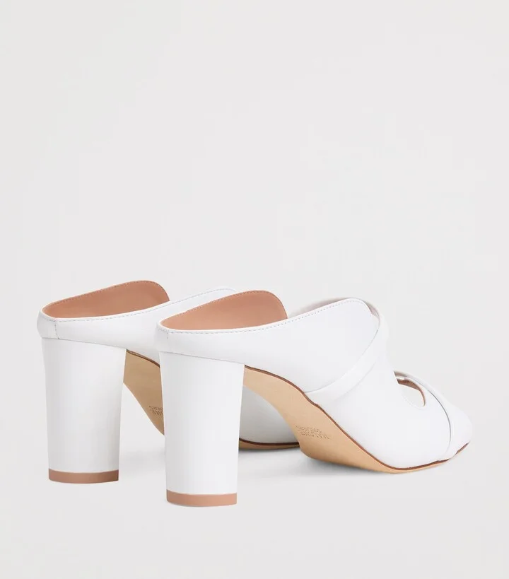 Malone Souliers Leather Norah Heeled Sandals 70 - Image 4