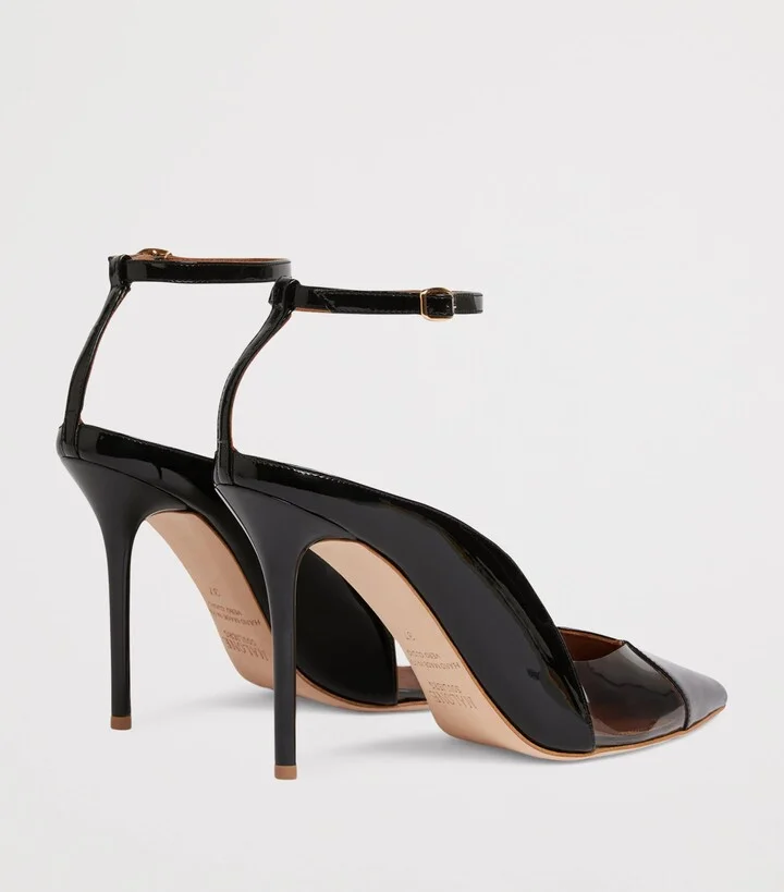 Malone Souliers Leather-Pvc Malia Heeled Pumps 100 - Image 3