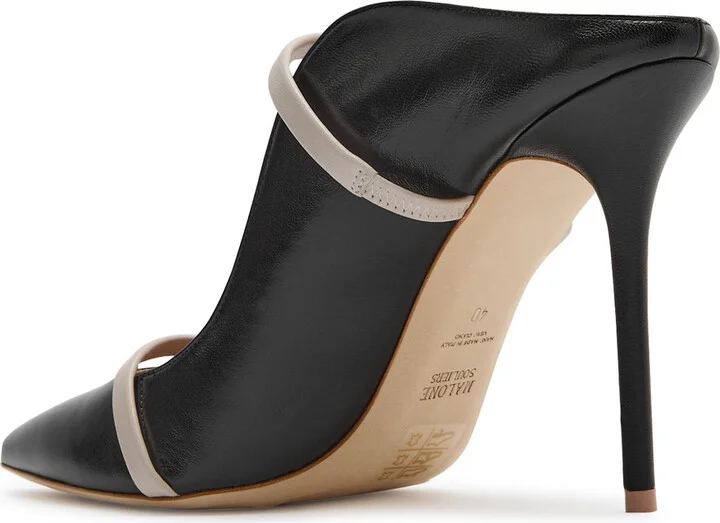 Malone Souliers Maureen 100 Leather Mules - Image 2