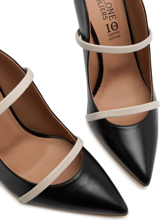 Malone Souliers Maureen 100 Leather Mules - Image 3