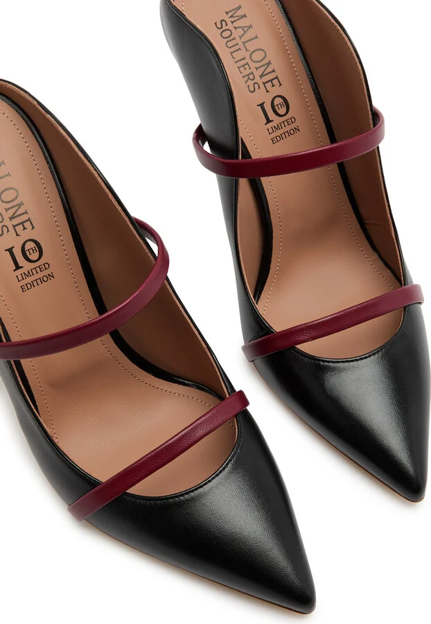 Malone Souliers Maureen 100 Leather Mules - Image 2