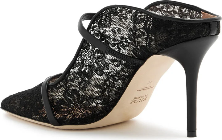 Malone Souliers Maureen 85 Lace Mules - Image 2
