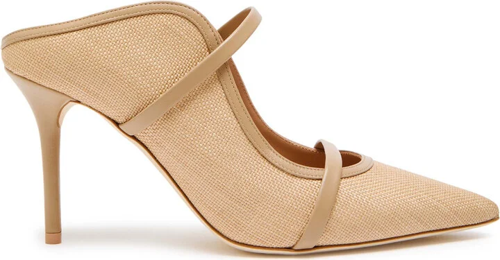 Malone Souliers Maureen 85 Raffia Mules