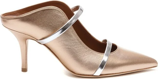 Malone Souliers Maureen Pointed-Toe Slip-On Mules