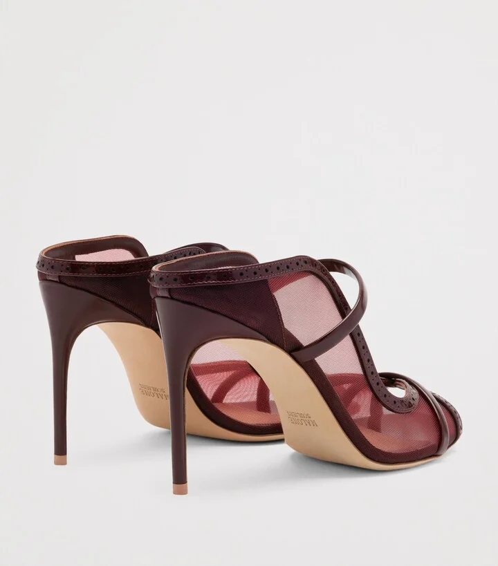 Malone Souliers Mesh Noah Heeled Sandals 90 - Image 2