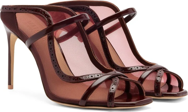 Malone Souliers Mesh Noah Heeled Sandals 90