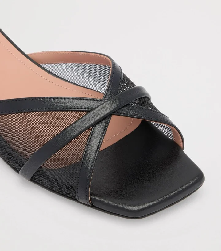 Malone Souliers Mesh Perla Flat Mules - Image 5