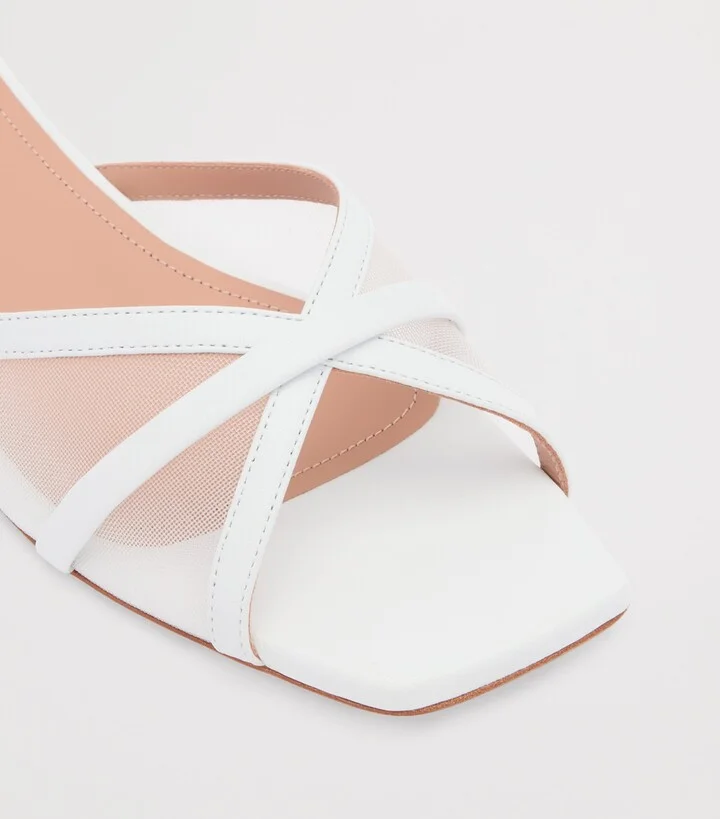 Malone Souliers Mesh Perla Flat Sandals - Image 5