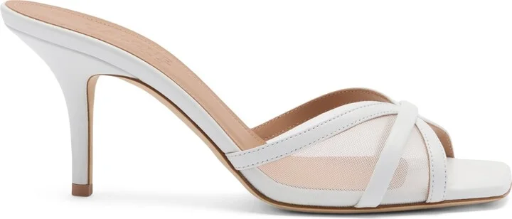 Malone Souliers Mesh Perla Heeled Sandals 70