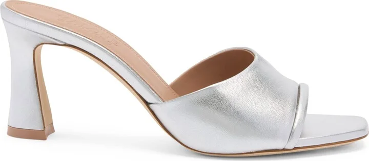 Malone Souliers Metallic Leather Roxanne Mules 70