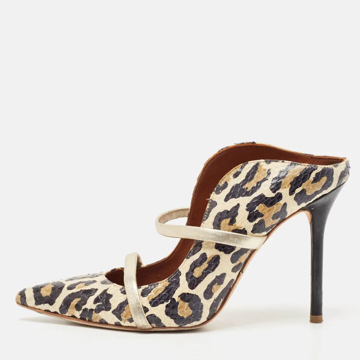 Malone Souliers Multicolor Python Maureen Pumps Size 36