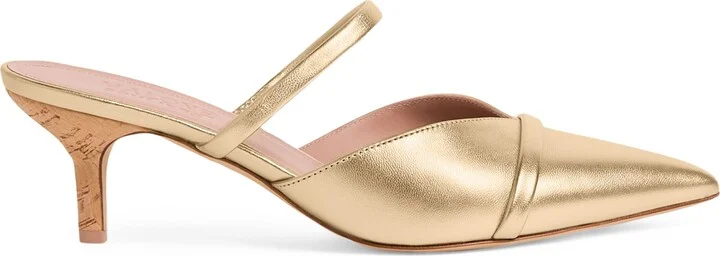 Malone Souliers Nappa Leather Frankie Heeled Mule