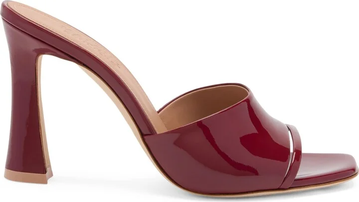 Malone Souliers Patent Leather Roxanne Mules 90