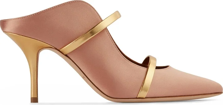Malone Souliers Satin Maureen Mules 70