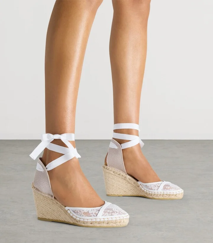 Malone Souliers Selen Wedge Sandals 70 - Image 2