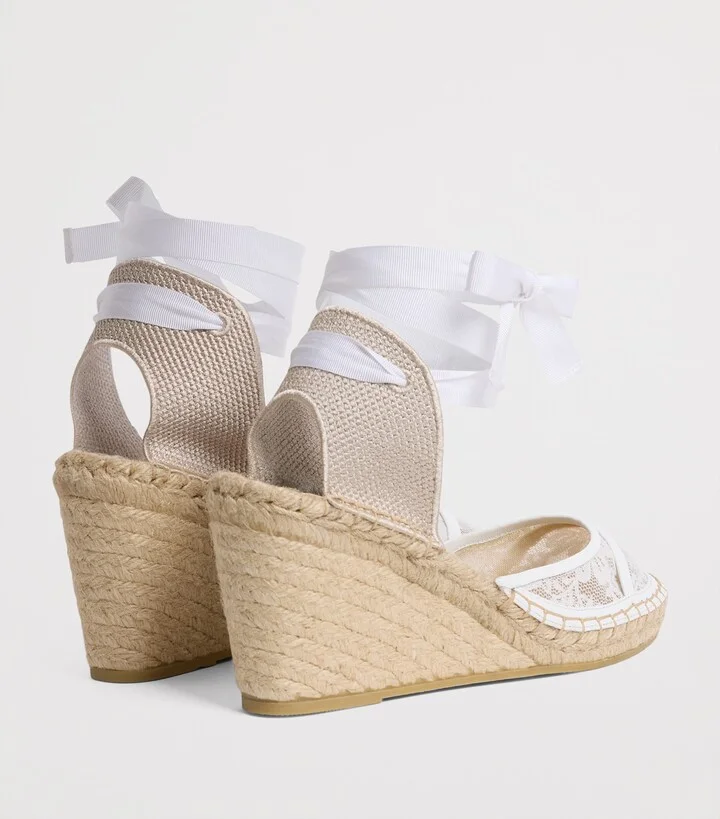 Malone Souliers Selen Wedge Sandals 70 - Image 4