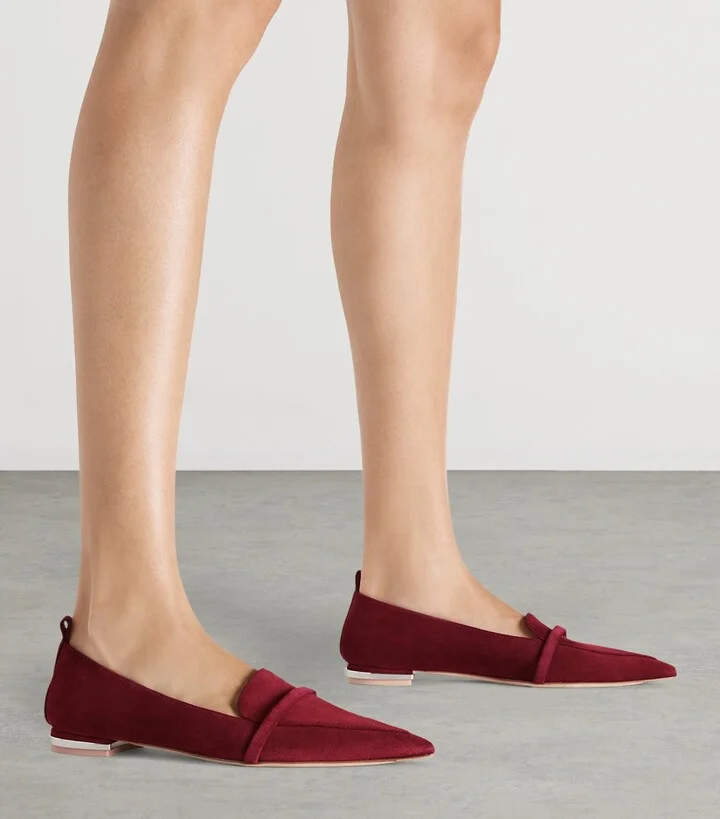 Malone Souliers Suede Dora Loafers - Image 2