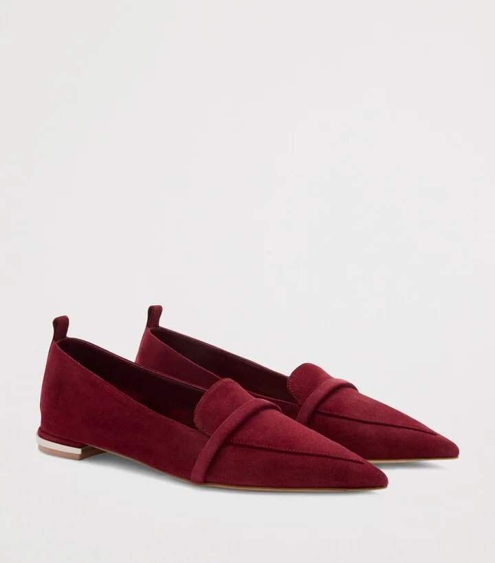 Malone Souliers Suede Dora Loafers - Image 3