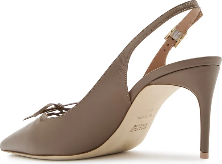 Malone Souliers Trudie 70 Leather Slingback Pumps - Image 2