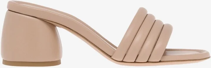 Malou 60 Nappa Leather Mules