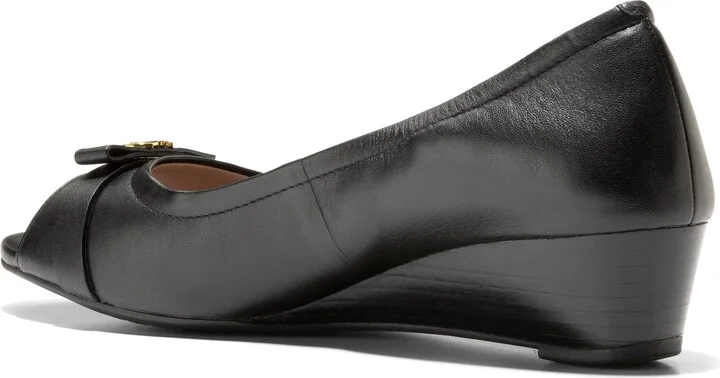 Malta Peep Toe Wedge Pump - Image 2