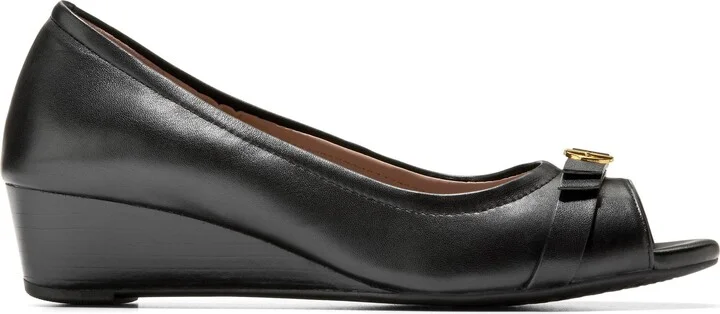 Malta Peep Toe Wedge Pump - Image 4