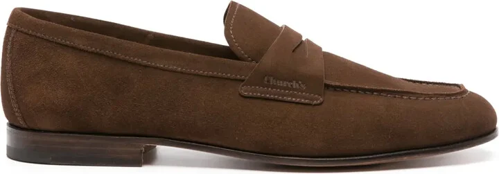 Maltby suede penny loafers