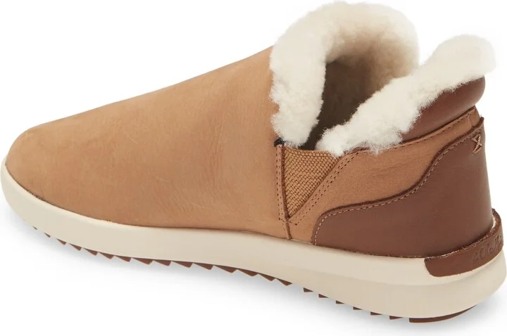 Malua Hulu Genuine Shearling Slip-On Sneaker - Image 8
