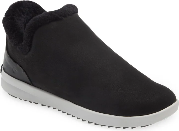 Malua Hulu Genuine Shearling Slip-On Sneaker
