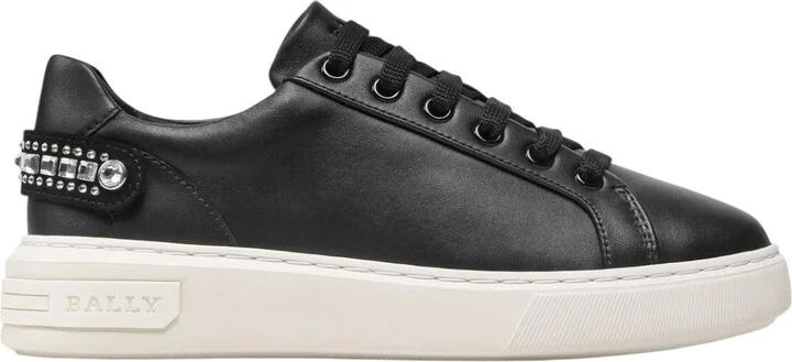 Malya 6236583 Women's Black Calf Plain Sneakers