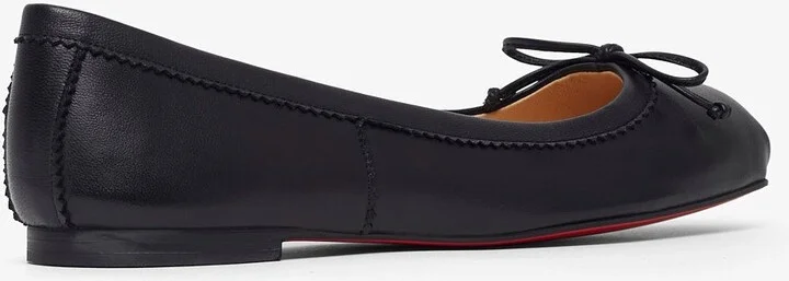 Mamadrague black leather ballerinas - Image 3