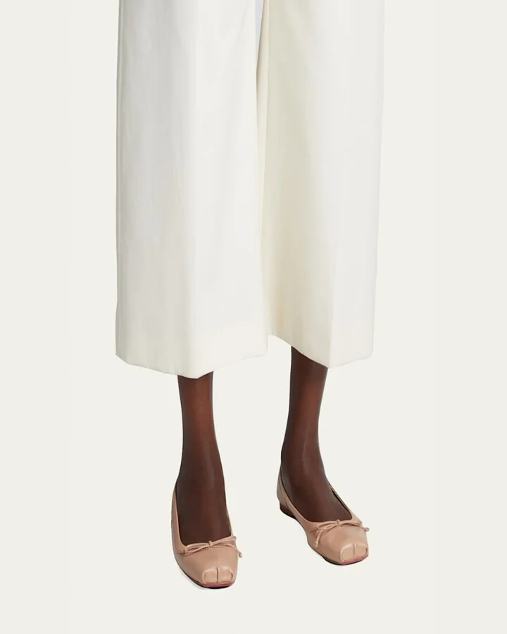 Mamadrague Napa Bow Ballerina Flats - Image 2