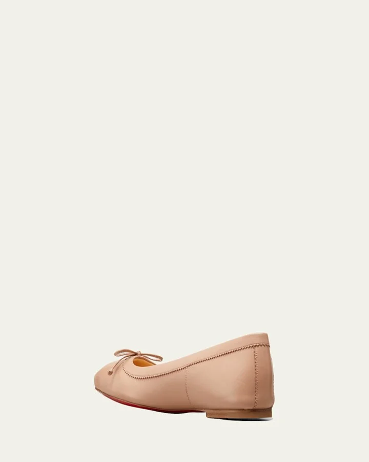 Mamadrague Napa Bow Ballerina Flats - Image 3