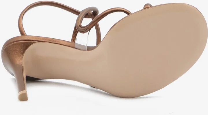 Mamba 85 Metallic Leather Sandals - Image 3